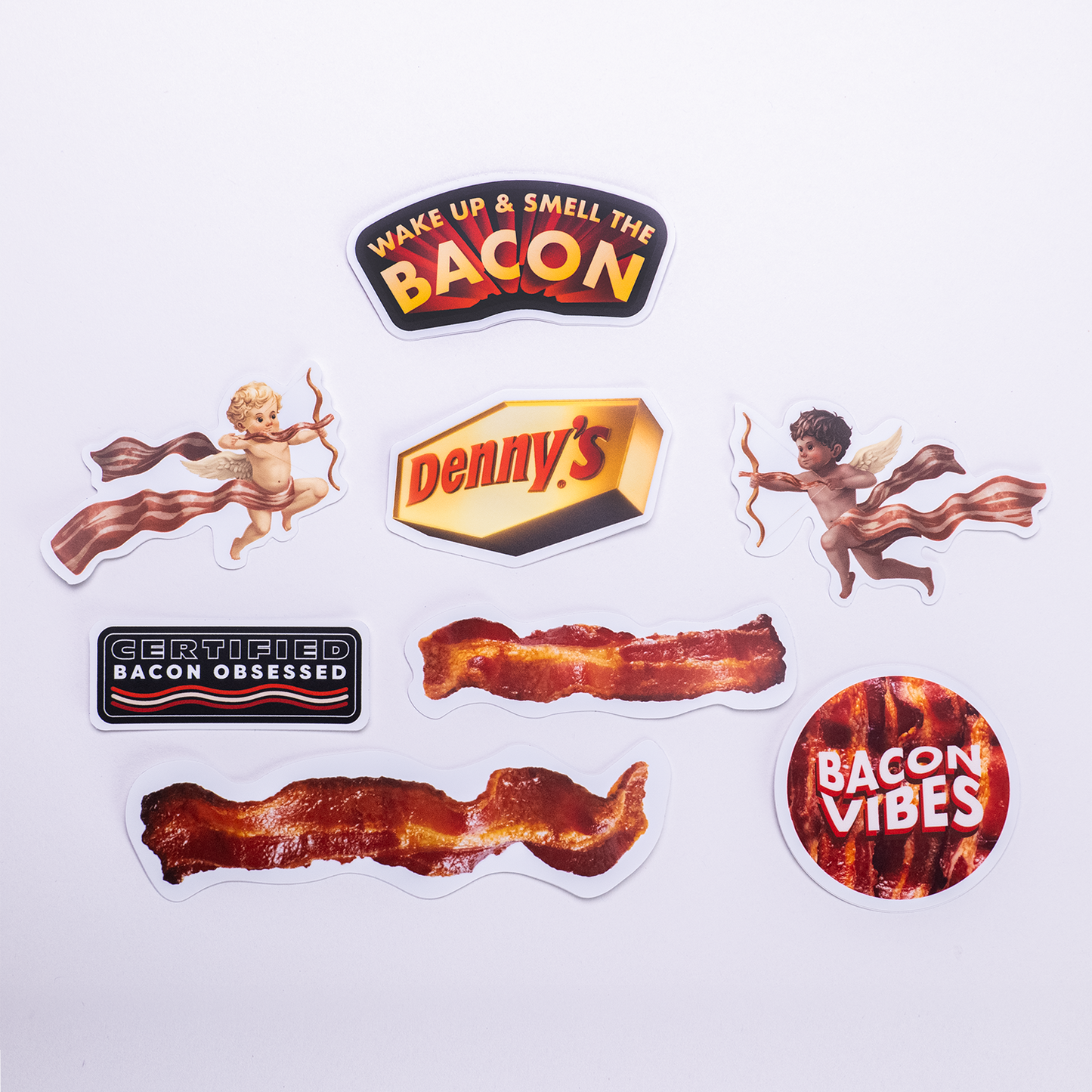 Baconalia Water Bottle + Sticker Set