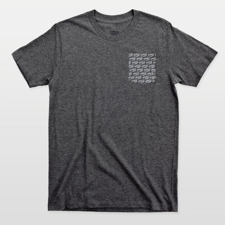 Gray Pocket Tee