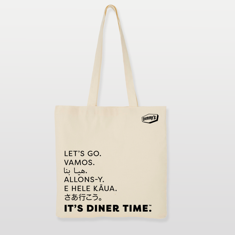 It's Diner Time Let's Go Tote